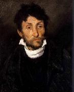 Theodore   Gericault Portrait of a Kleptomaniac Sweden oil painting artist